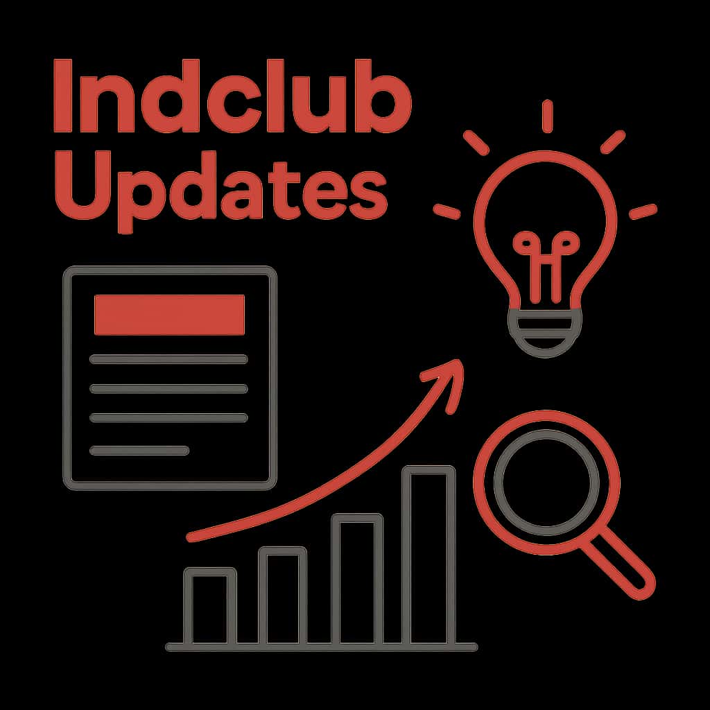 An educational illustration about Indclub Updates.