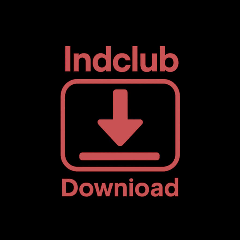 Indclub Download badge or icon.