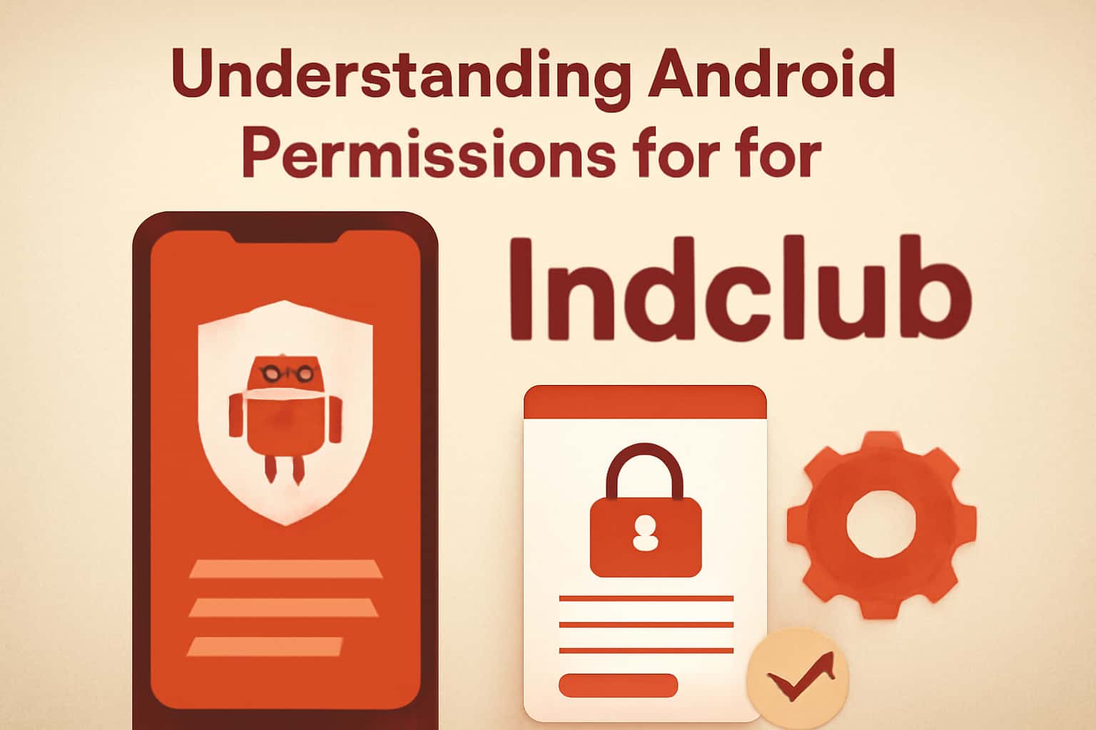 Informational scene about Understanding Android Permissions for Indclub
