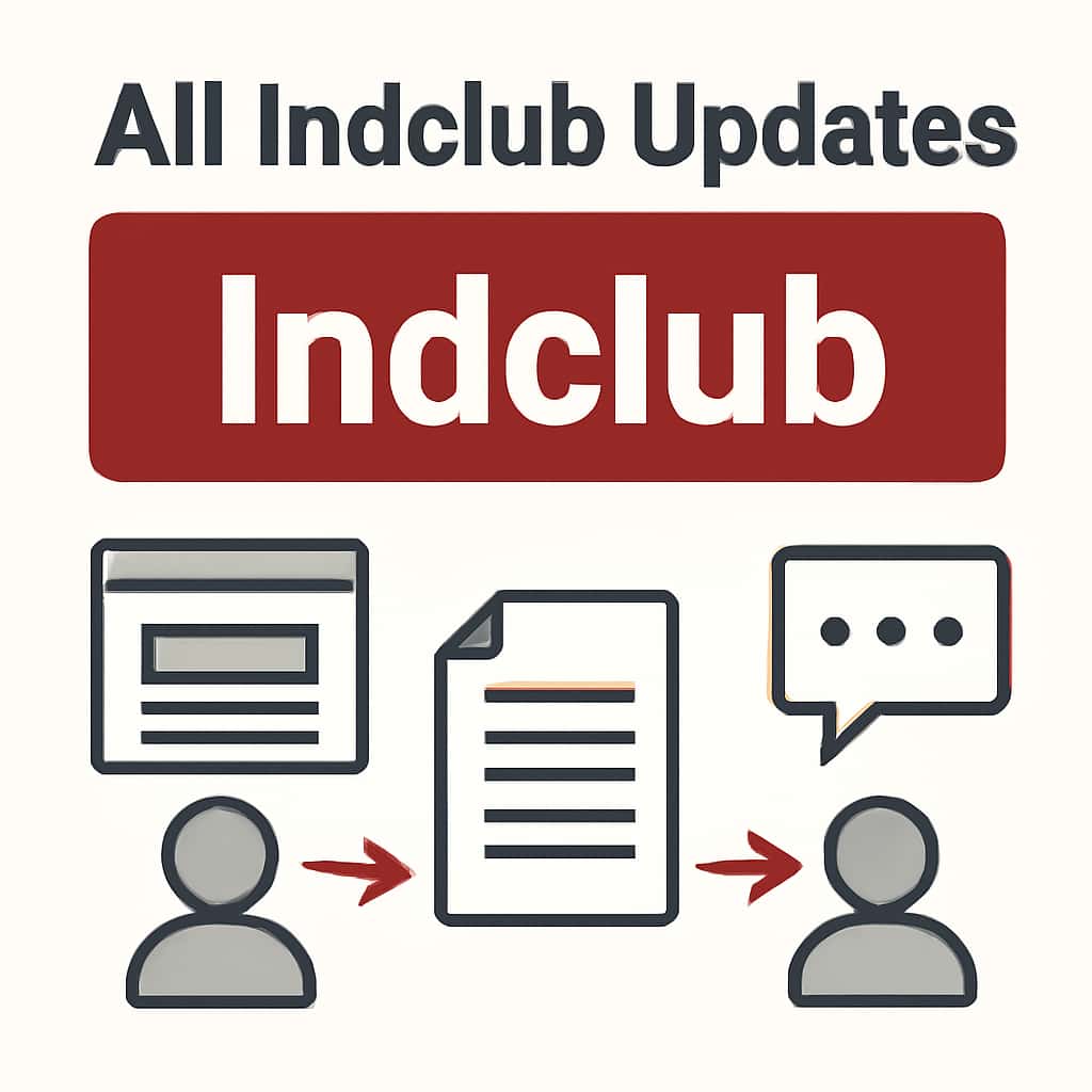 Educational diagram about Indclub Updates