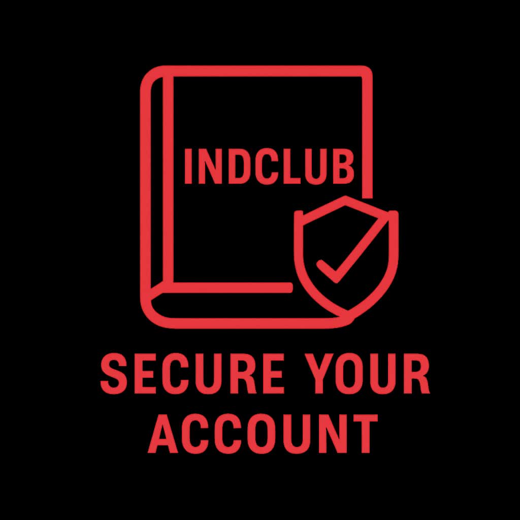 Icon representing secure Indclub account management